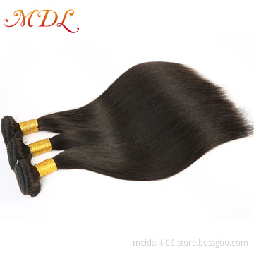 alibaba hot sale virgin brazilian straight hair weave natural color hair extensions wholesaler in thailand